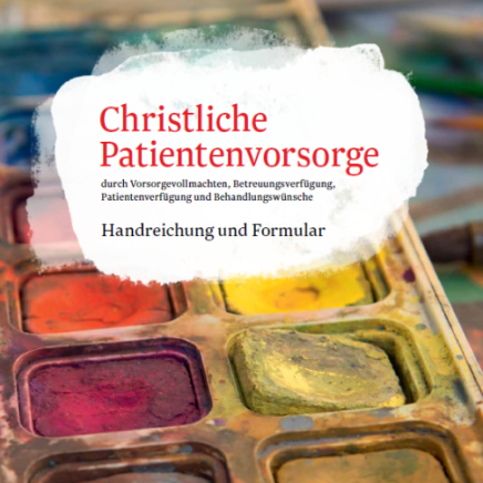 Broschüre Patientenvorsorge