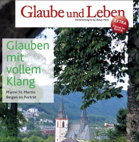 Extra-Beilage in der Kirchenzeitung: Pfarreiporträt Bingen (c) Kirchenzeitung Glaube und Leben