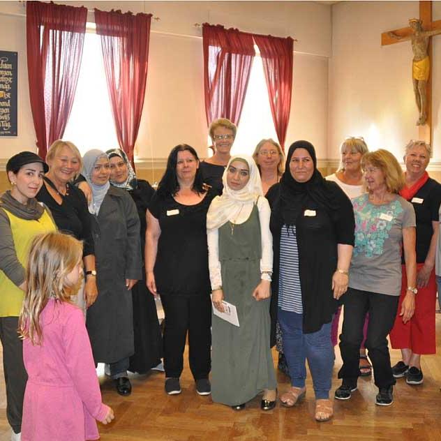Integratives Kochprojekt mit syrischen und deutschen Frauen