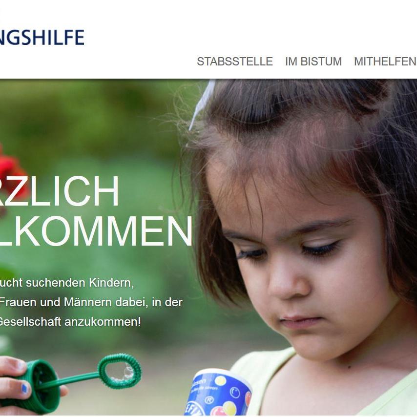 Neue Website zur Flüchtlingshilfe im Bistum Mainz