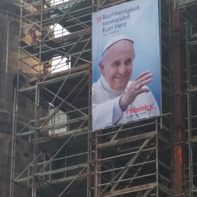 Papst am Dom