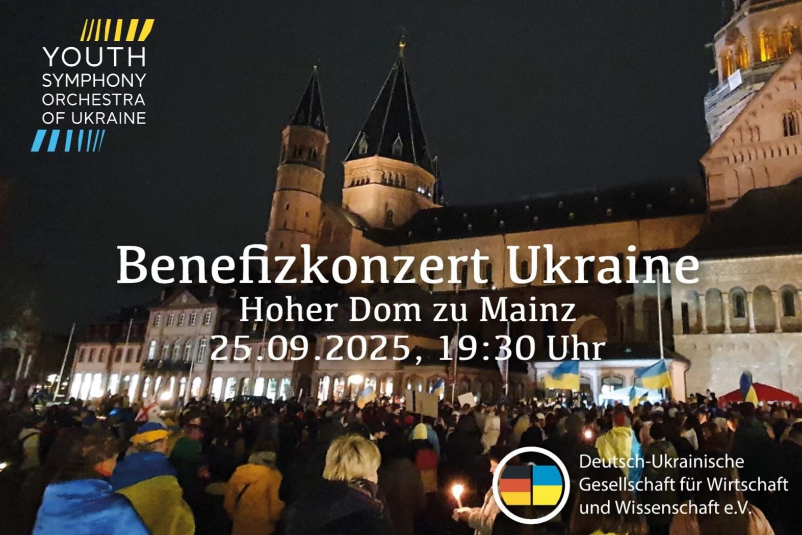 Benefizkonzert Ukraine Hoher Dom zu Mainz