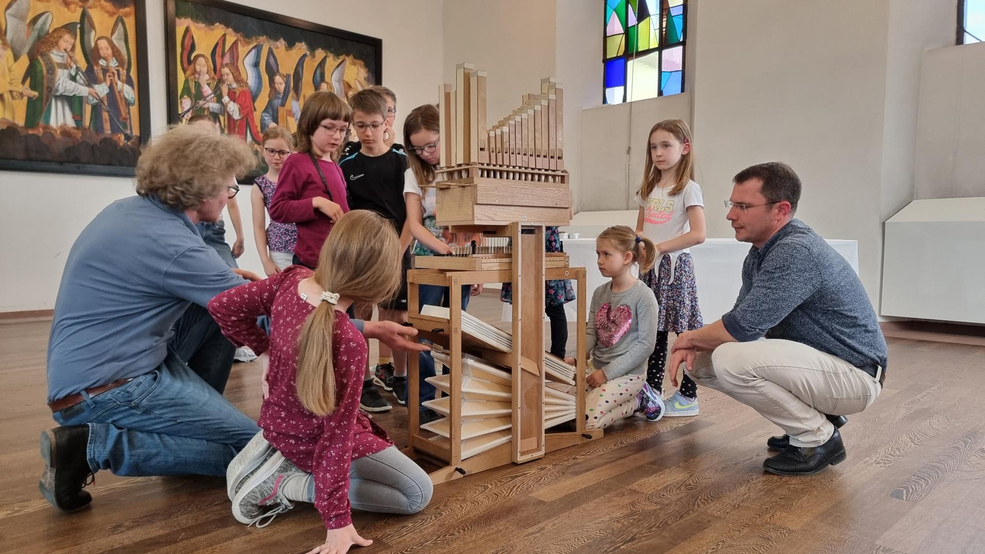 Die Bausatzorgel im Kirchenmusikalischen Institut