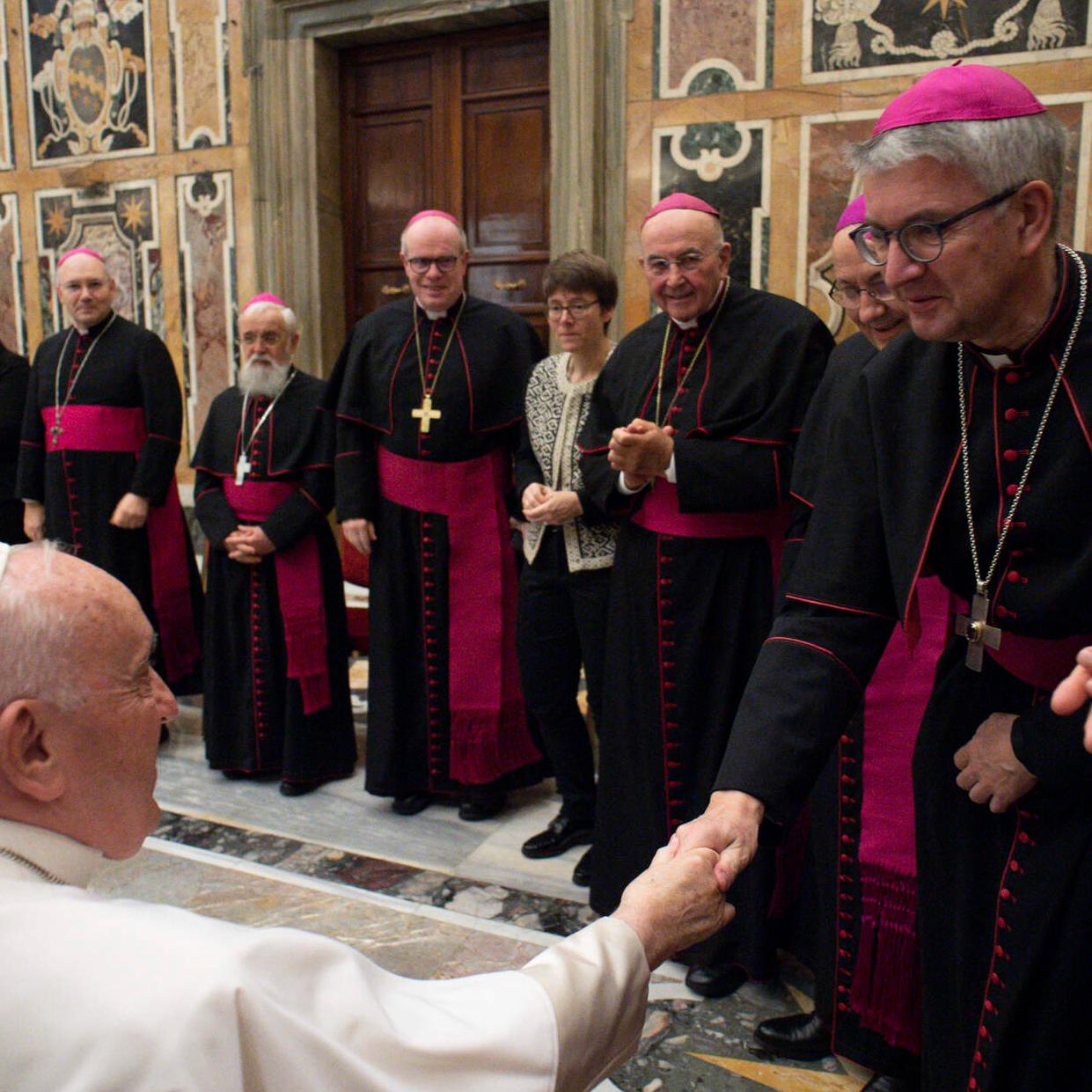 Ad-Limina-Besuch der deutschen Bischöfe bei Papst Franziskus