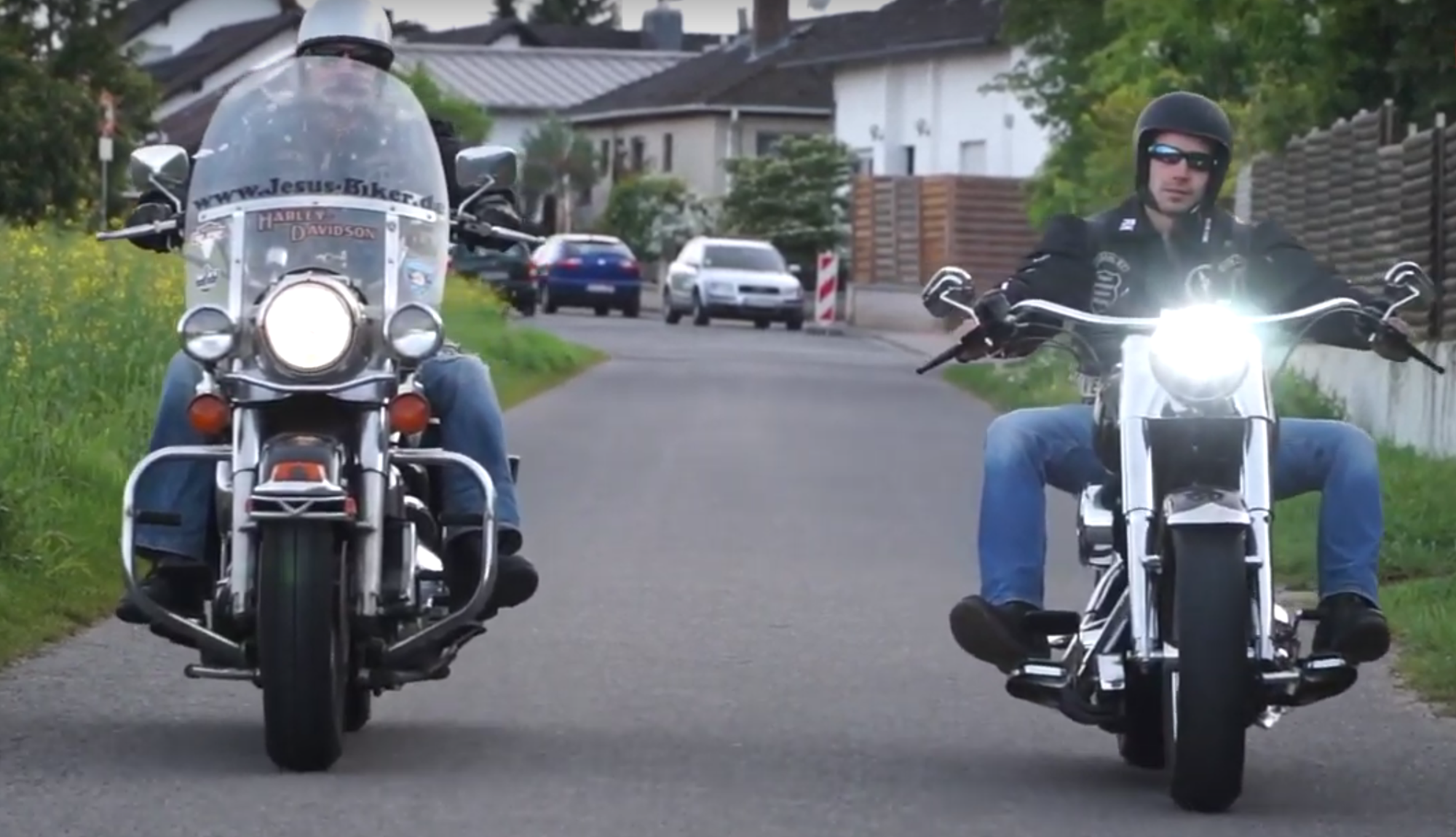 Eine Harley für den Papst (c) Bistum Mainz