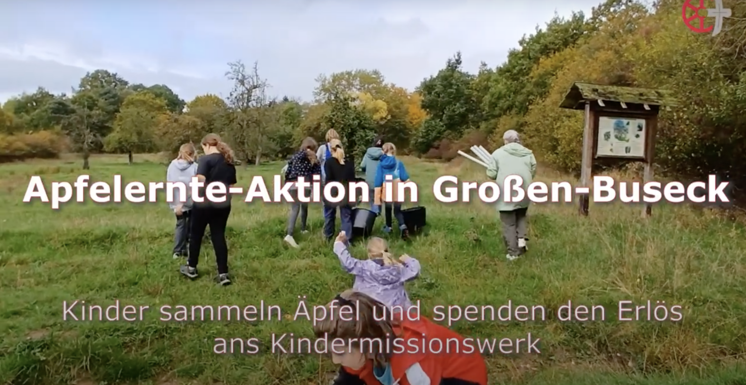 Video zur Apfelernteaktion