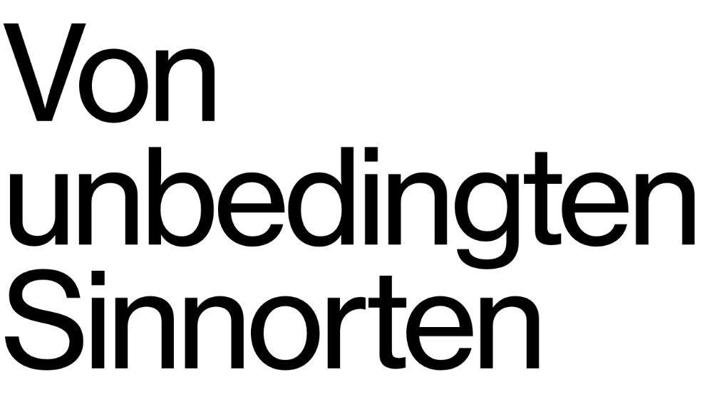Von unbedingten Sinnorten