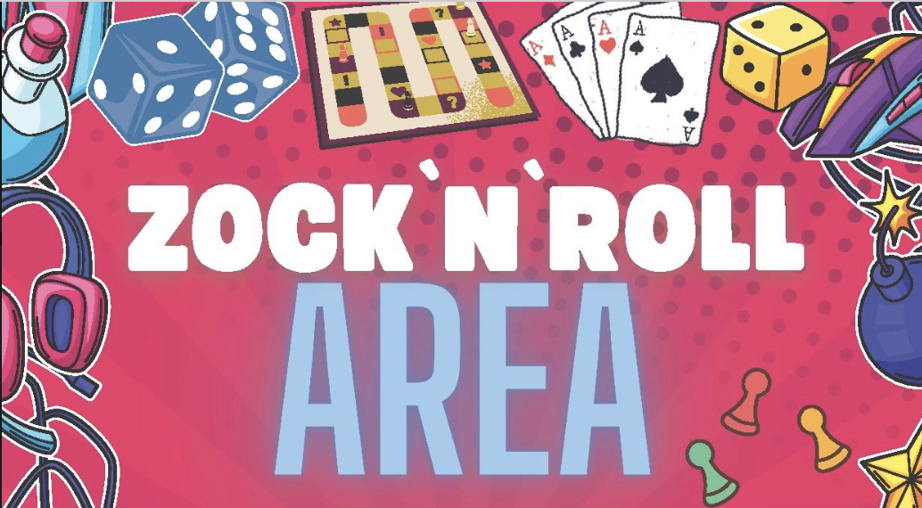 Werbeplakat für Veranstaltung Brettspiele und Digitale Spiele