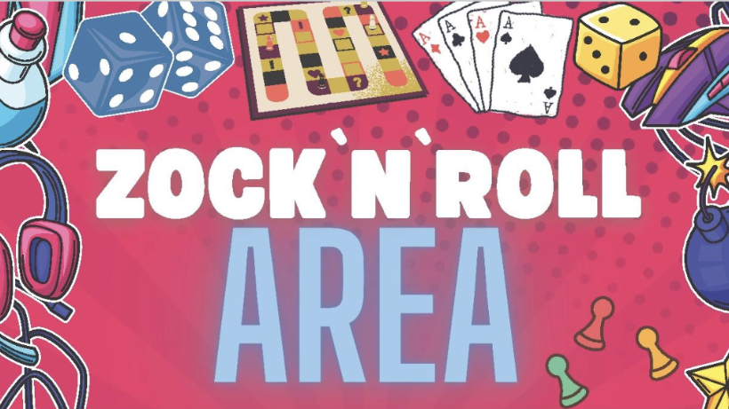 Werbeplakat für Veranstaltung Brettspiele und Digitale Spiele