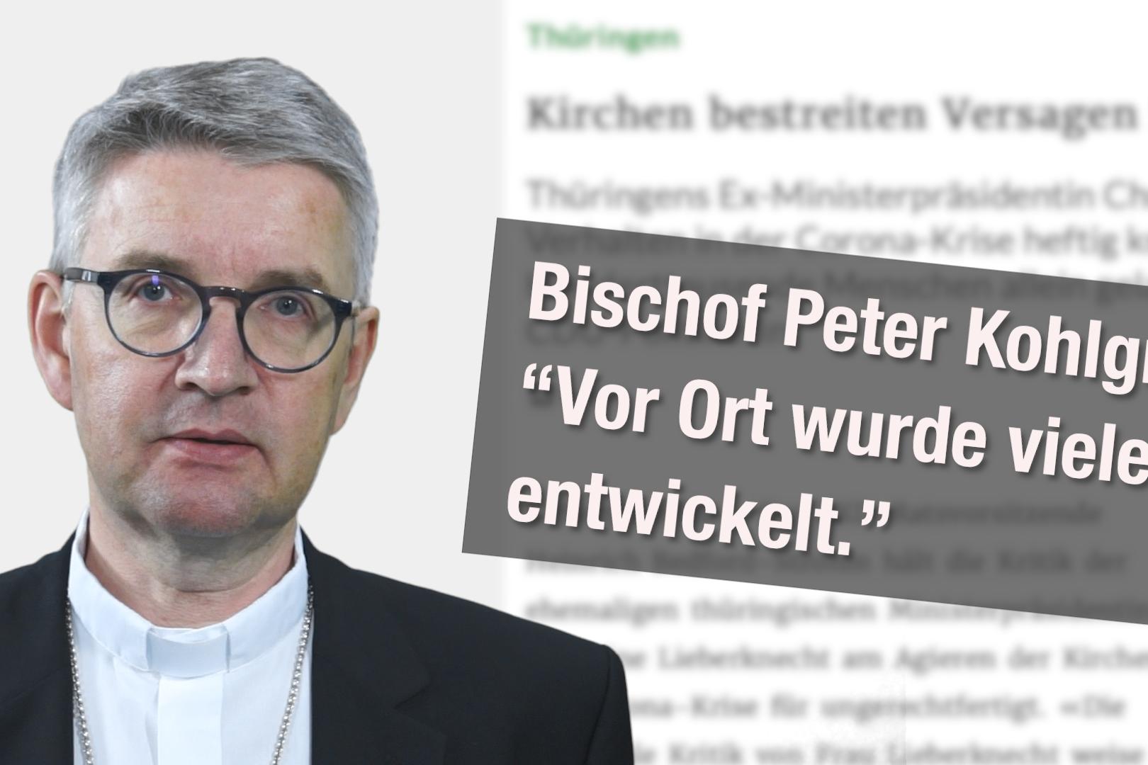 Bischof widerspricht Kritik an Kirche