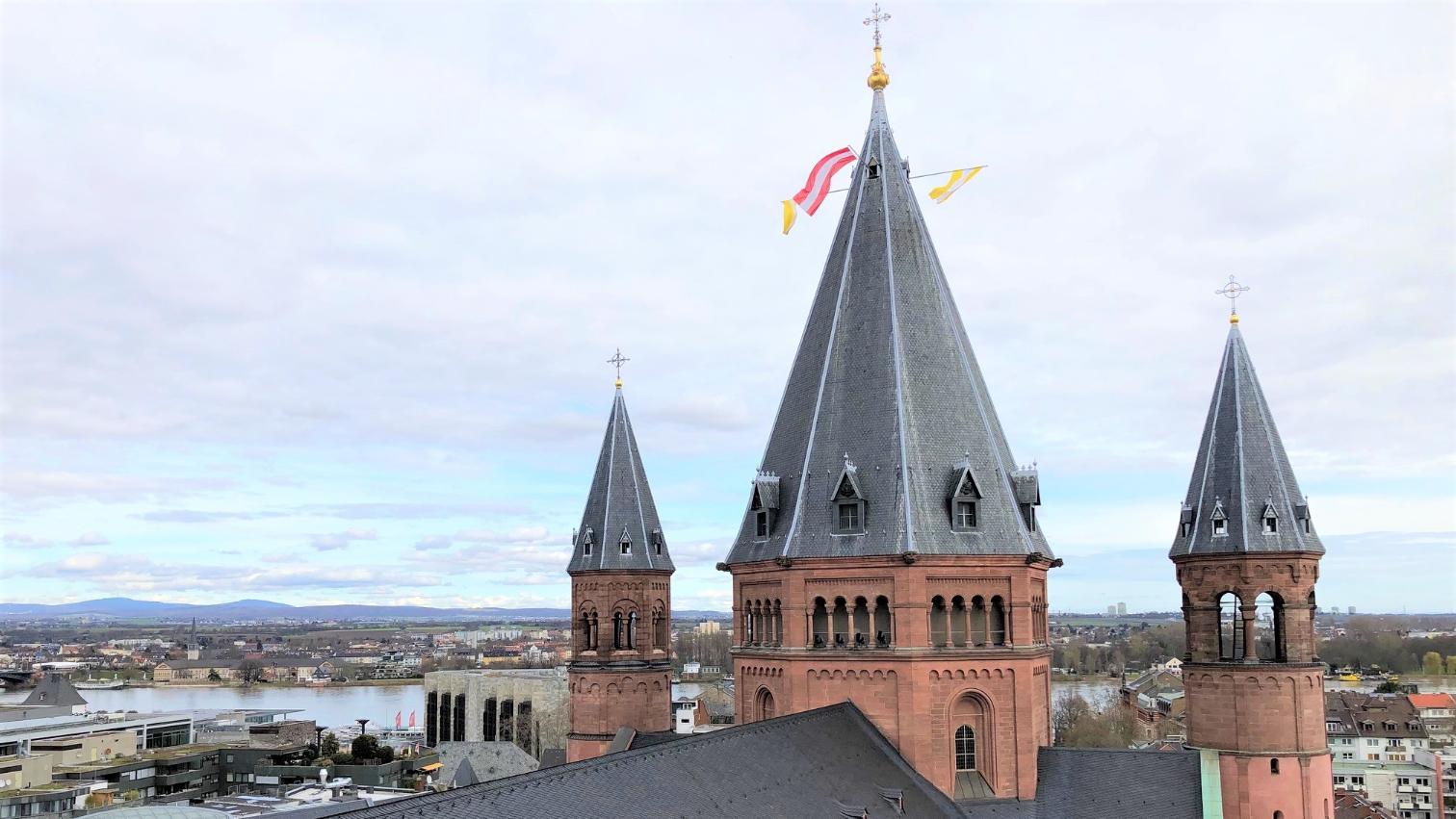 Panoramaansicht vom Mainzer Dom (c) Bistum Mainz