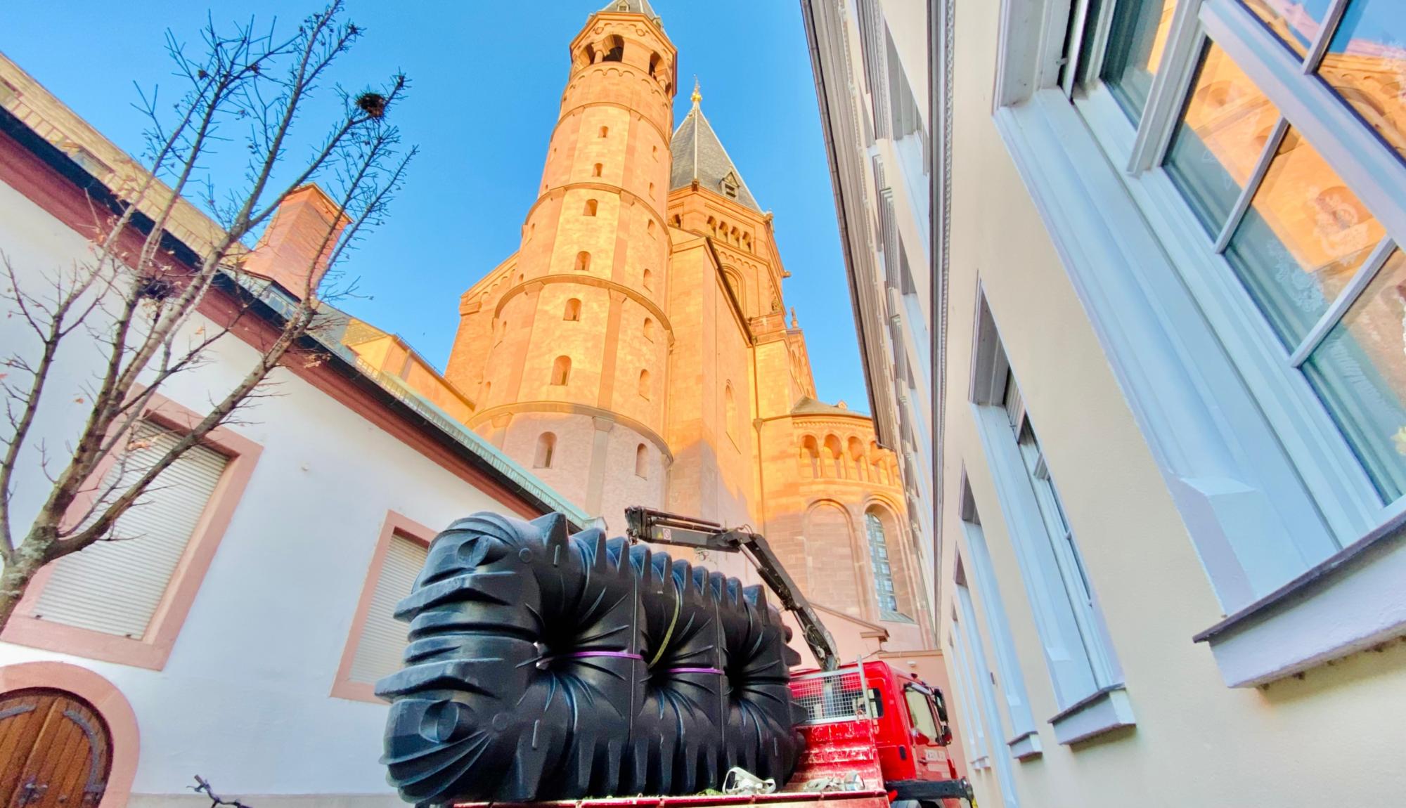 Regenwasser-Zisterne für den Mainzer Dom (c) Bistum Mainz | AEmmel