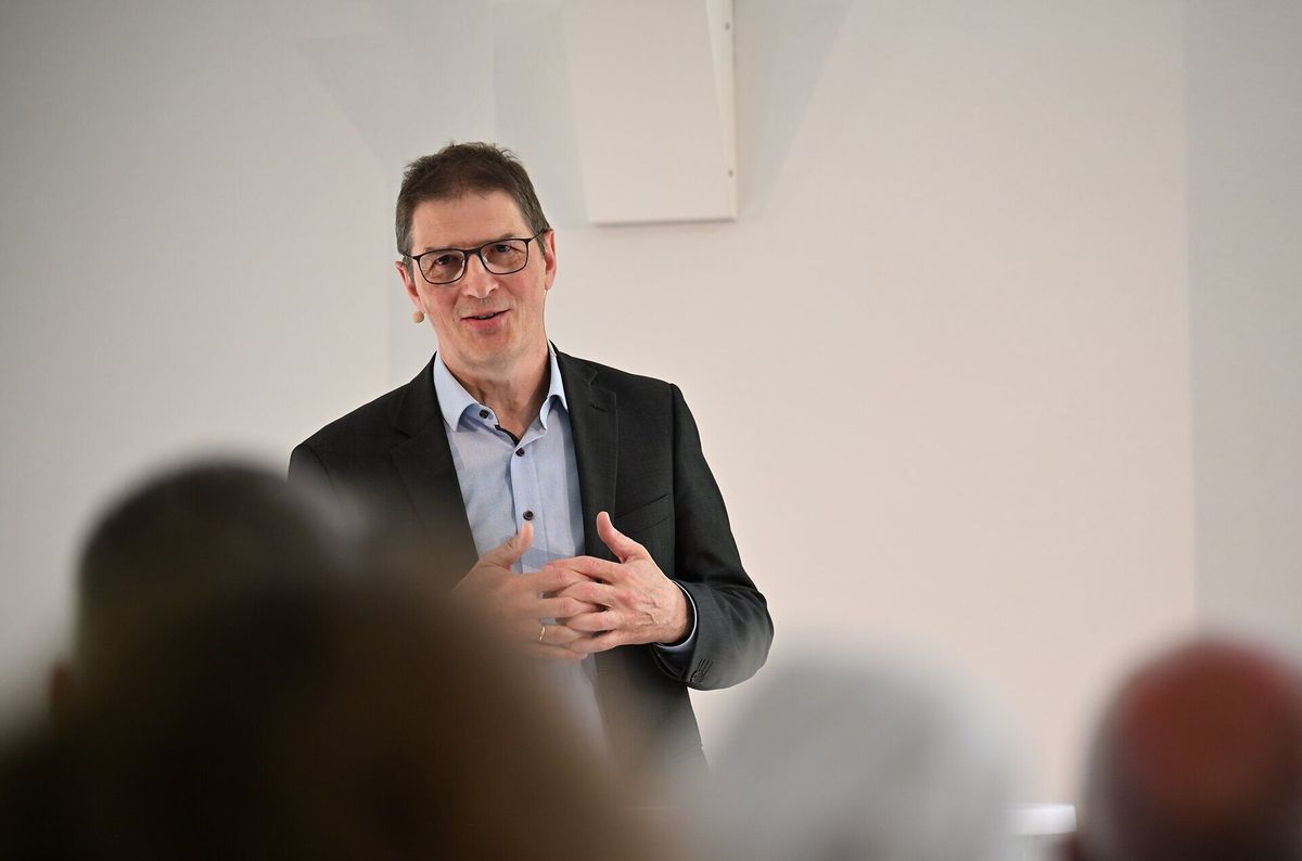 Der Mainzer Diözesanbaumeister Johannes Krämer auf dem Katholikentag Würzburg 2026.JPG