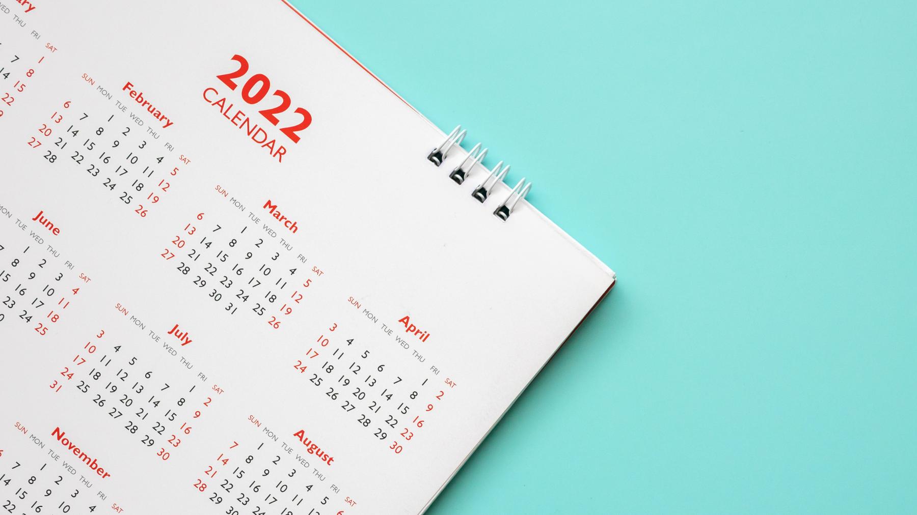 Kalender 2022 (c) Piman Khrutmuang | stock.adobe.com