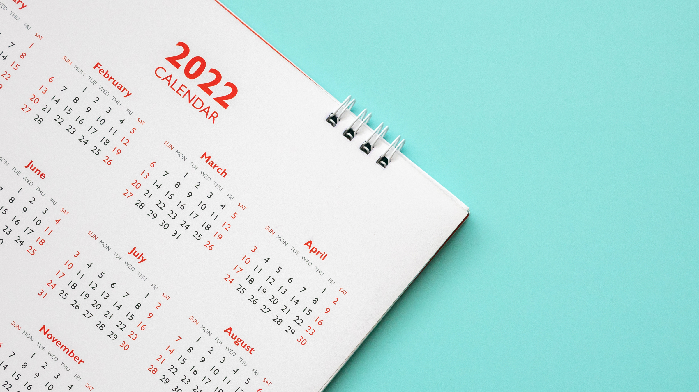 Kalender 2022