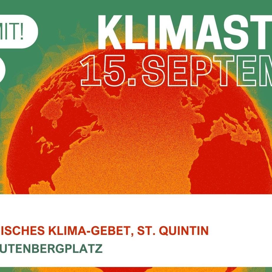 Klima-Gebet Mainz 15. September