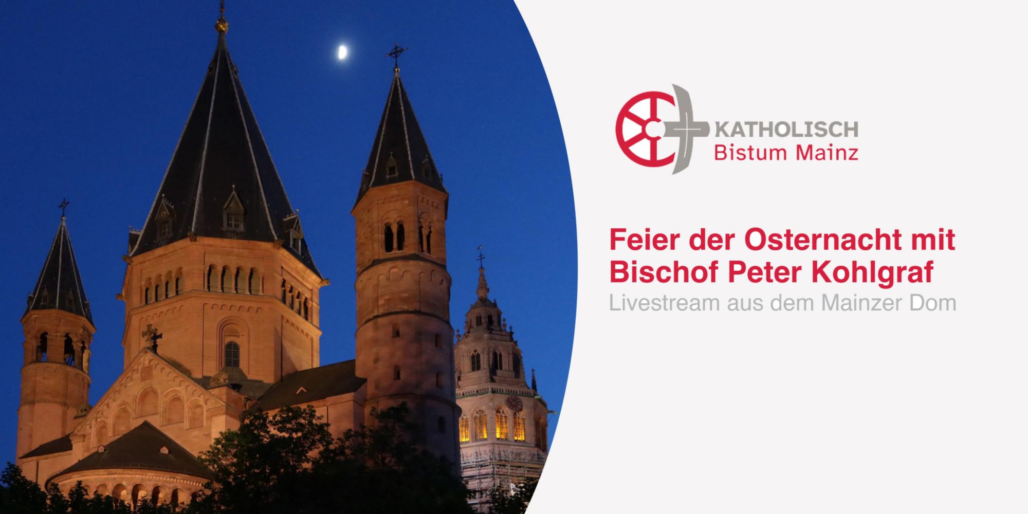 Feier der Osternacht im Mainzer Dom
