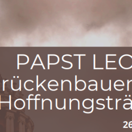 Podiumsdiskussion zu Papst Leo