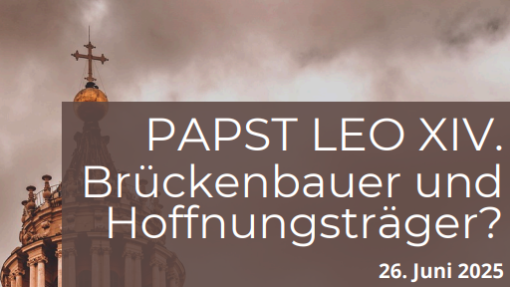 Podiumsdiskussion zu Papst Leo