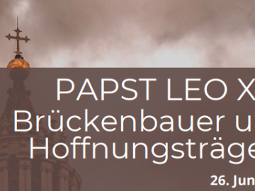 Podiumsdiskussion zu Papst Leo