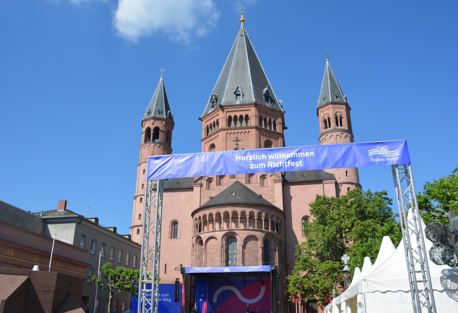 Richtfest vorab (c) Bistum Mainz | AMatschak