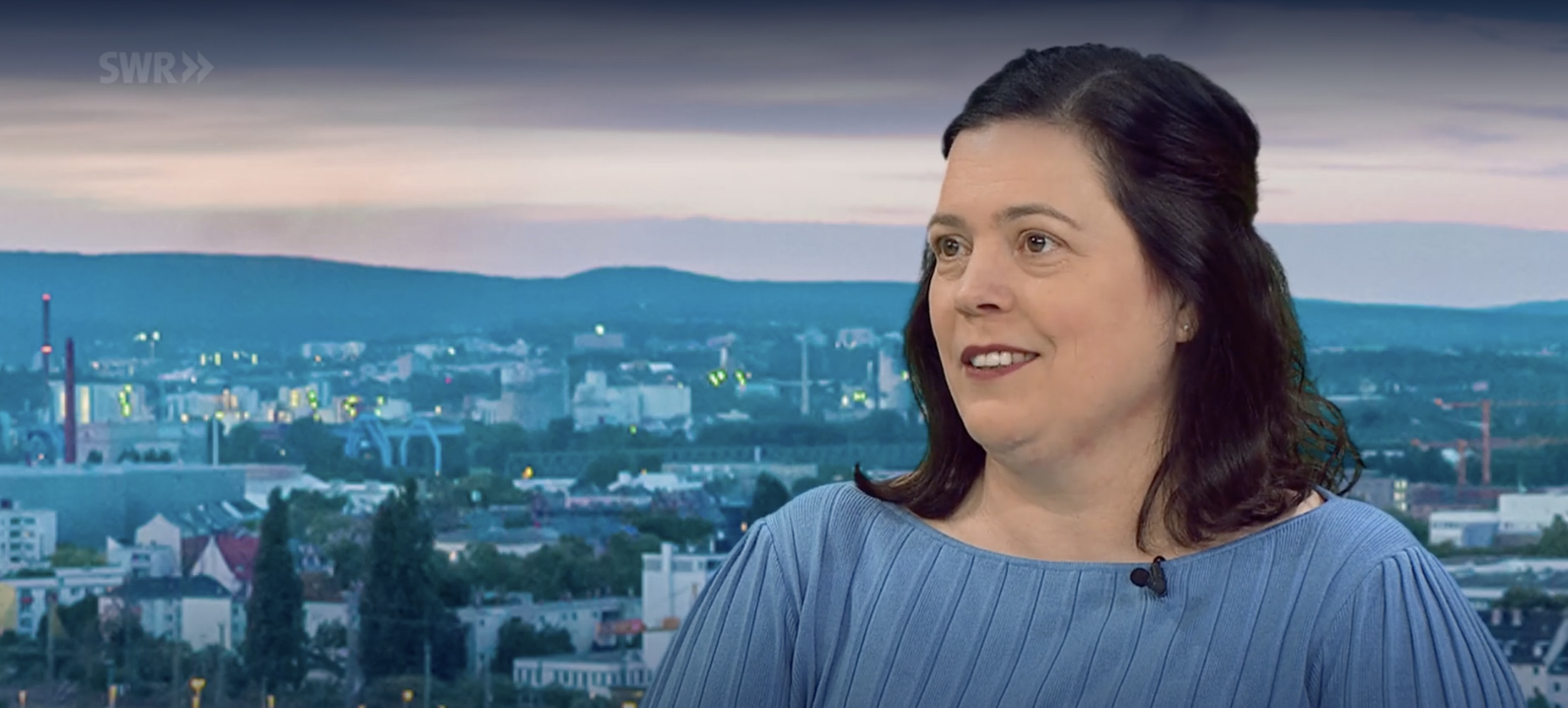 Stephanie Rieth in SWR Aktuell