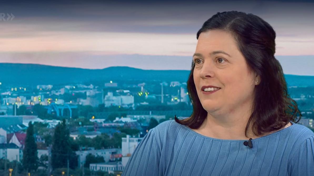 Stephanie Rieth in SWR Aktuell