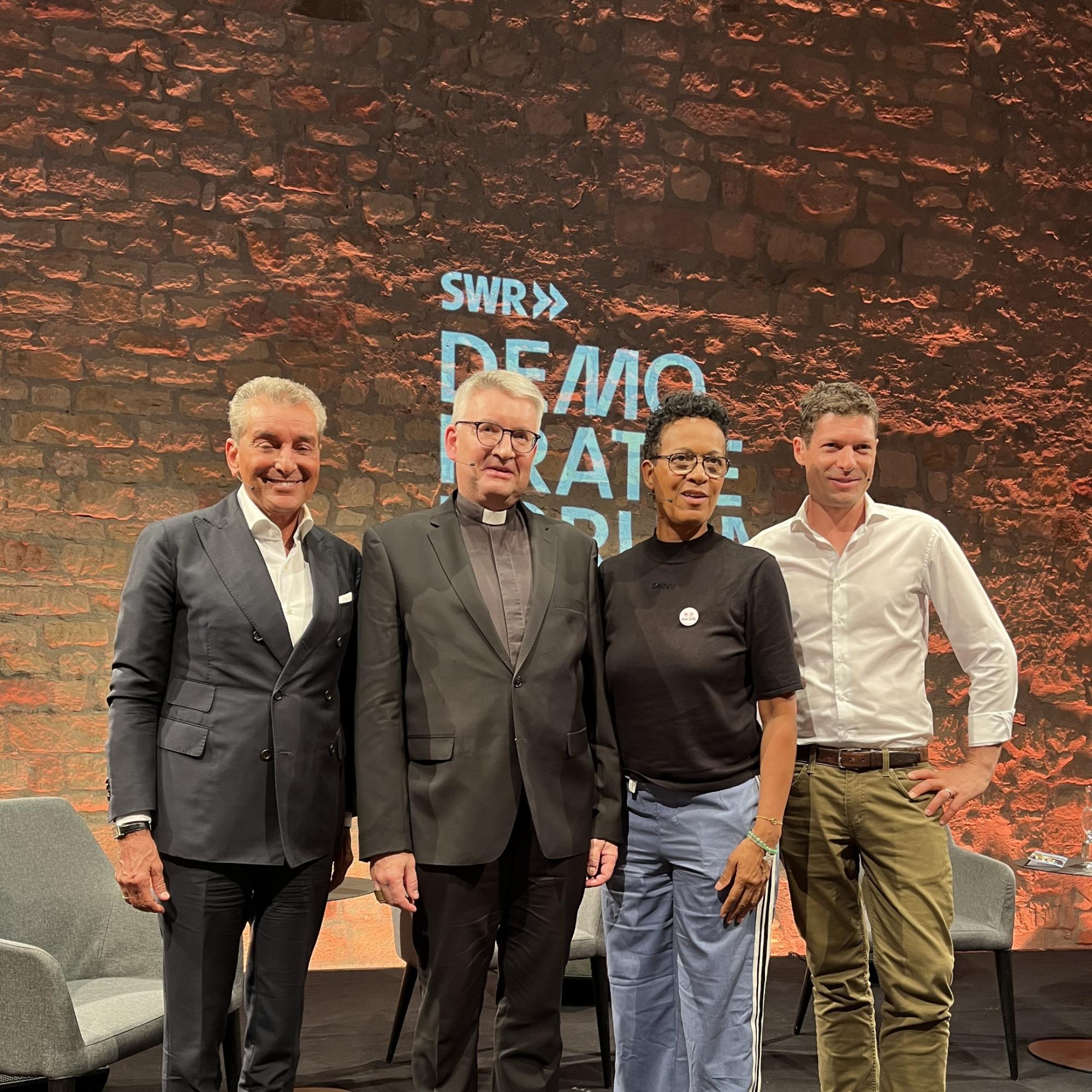 Michel Friedmann, Bischof Peter Kohlgraf, Mo Asumang, Ronen Steinke