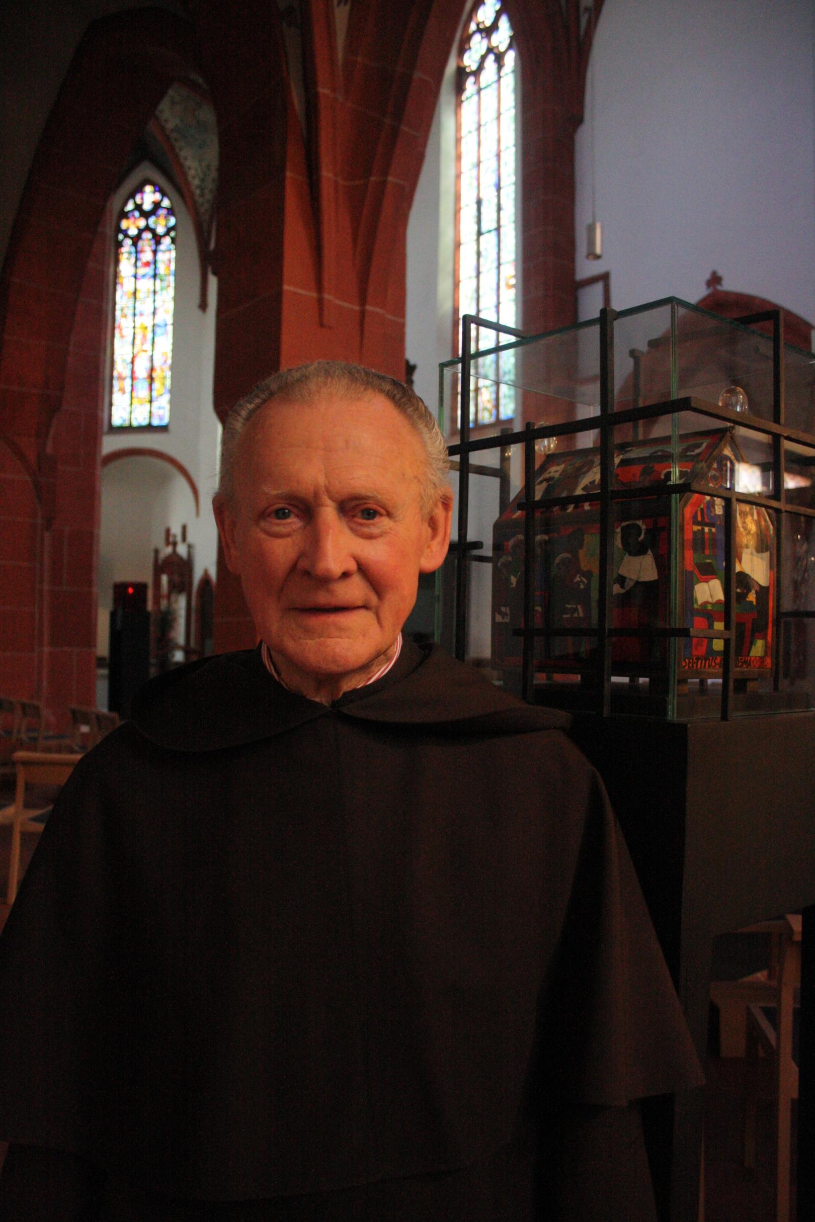 Pater Leo Groothuis, Prior im Mainzer Konvent (c) Anja Weiffen/ Kirchenzeitung