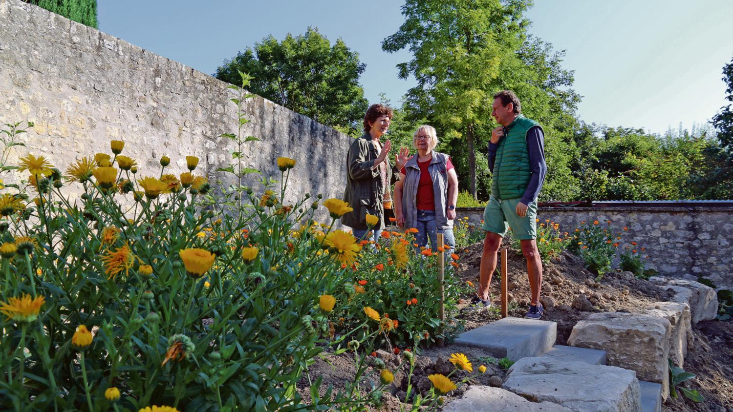 Bibelgarten in Ober-Olm (c) Kirchenzeitung / Weber