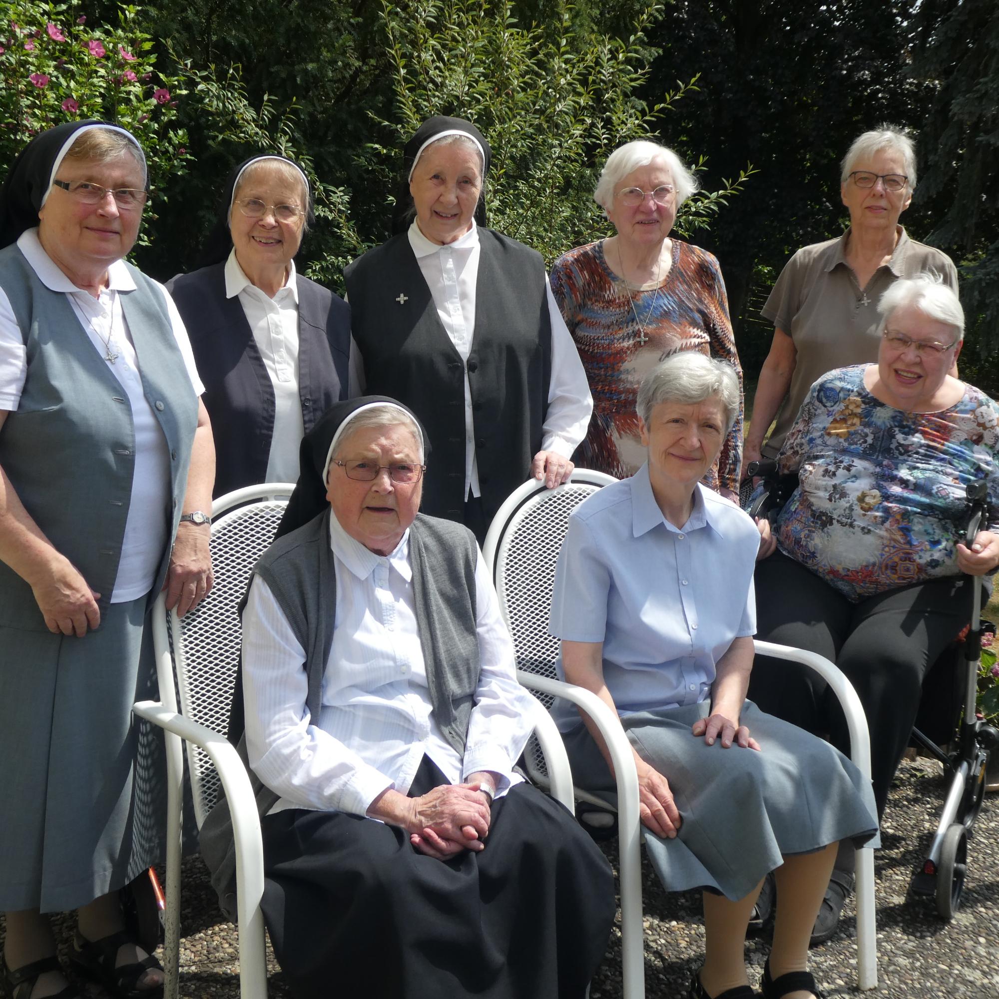 Die Schwestern der Bensheimer Kommunität der Congregatio Jesu