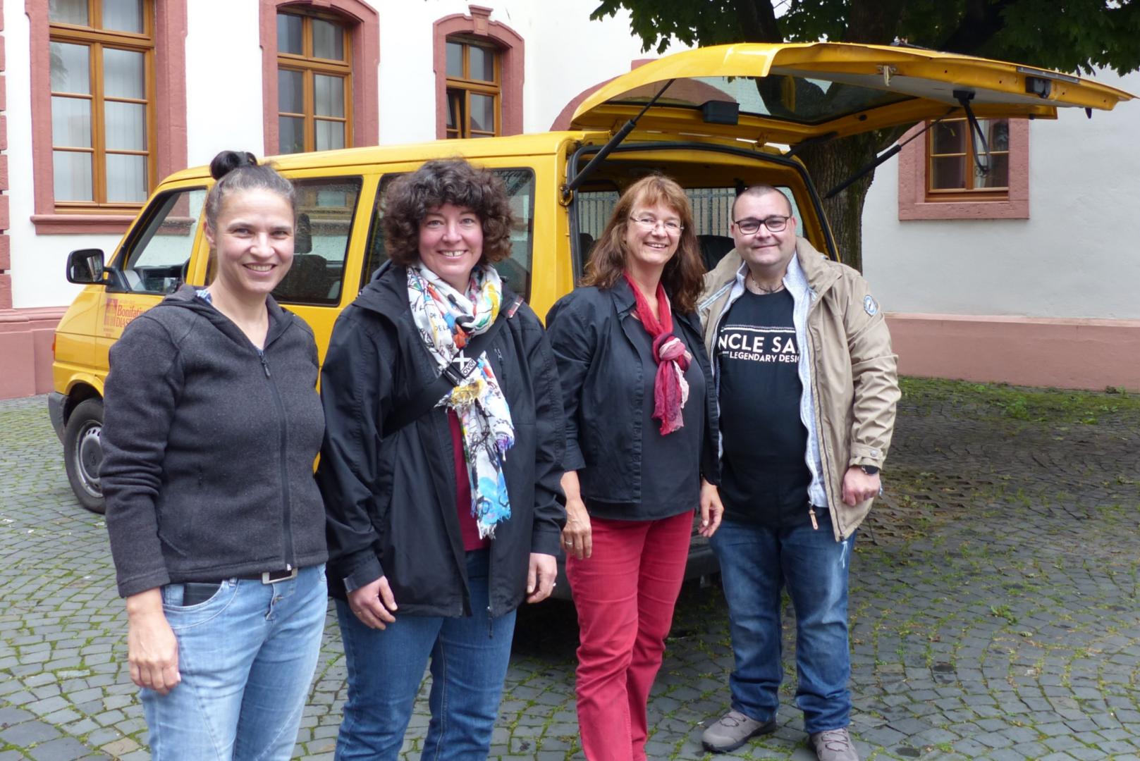 Silvia Reviol, Diana Jacquet, Dr. Brigitte Lob, Norbert Lang (c) Bistum Mainz