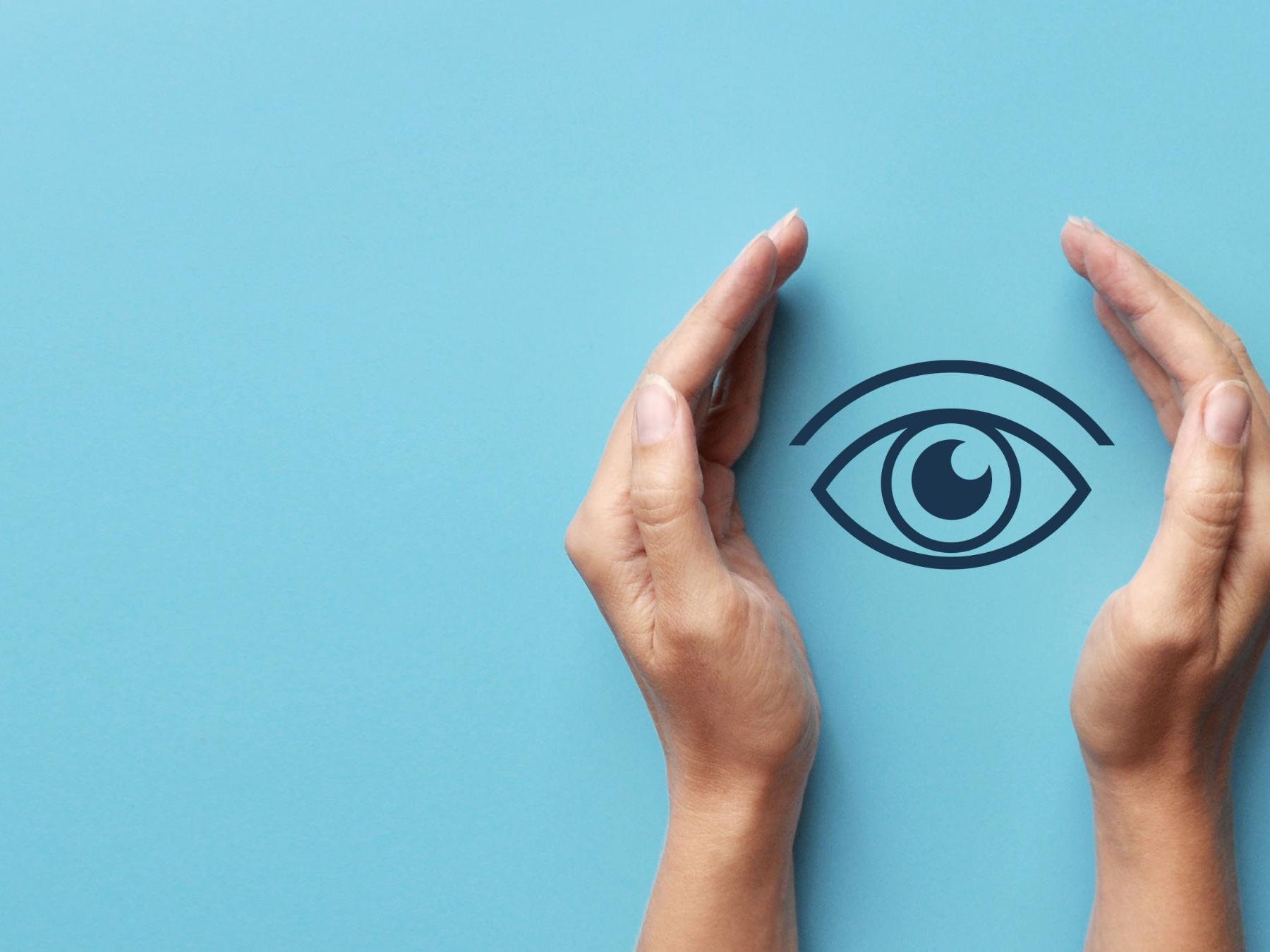 Symbol Schutz Auge