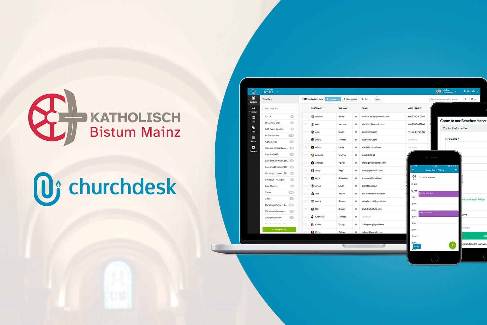 ChurchDesk im Bistum Mainz