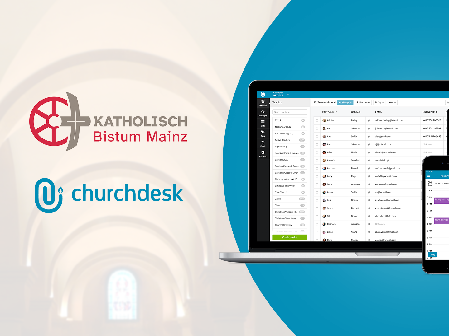 ChurchDesk im Bistum Mainz