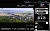 KK Wetterau-Nord im Kontrastmodus und großer Schrift