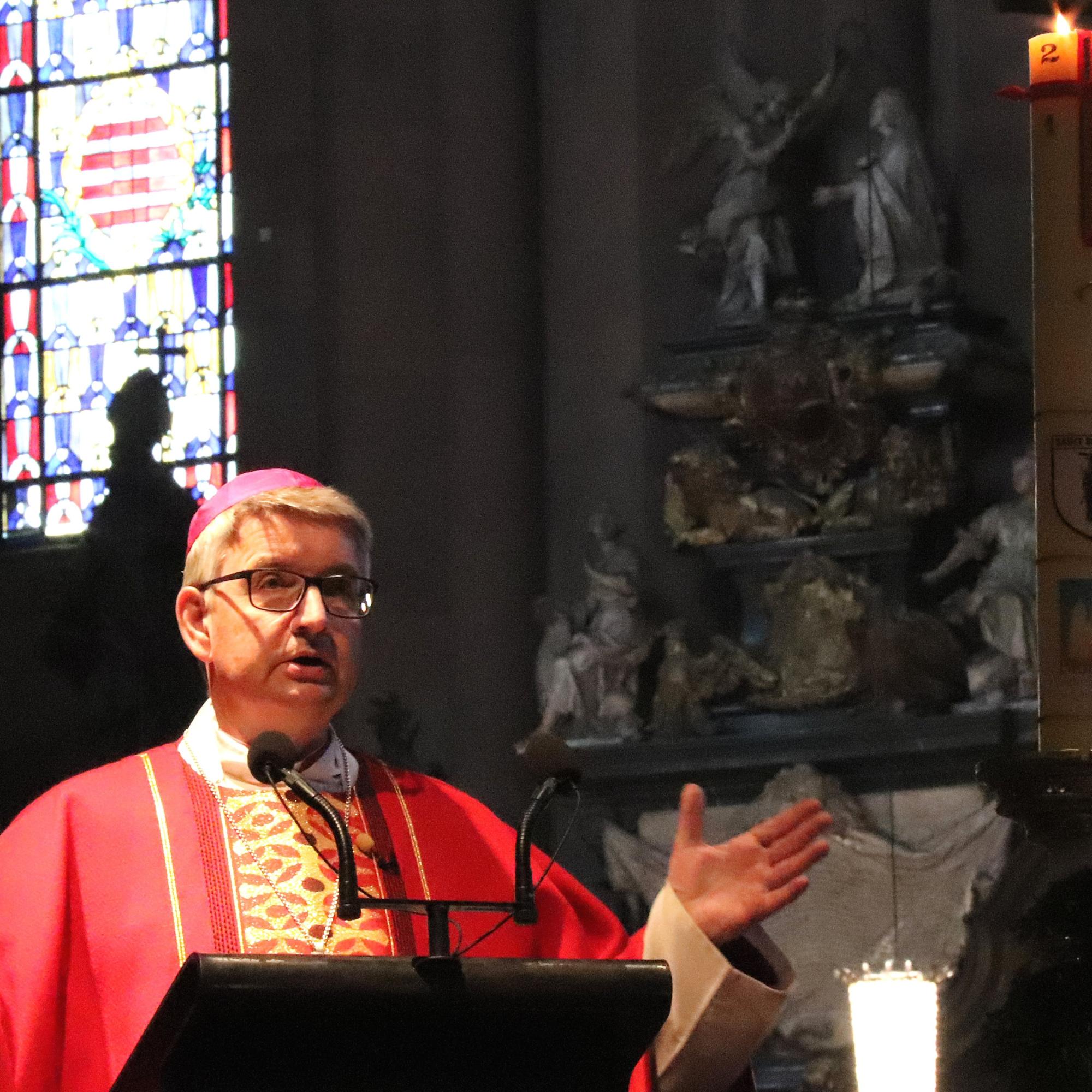 Mainz, 9.6.2019: Bischof Peter Kohlgraf rief dazu auf, für den Pastoralen Weg die Türen aufzumachen und aufzubrechen.