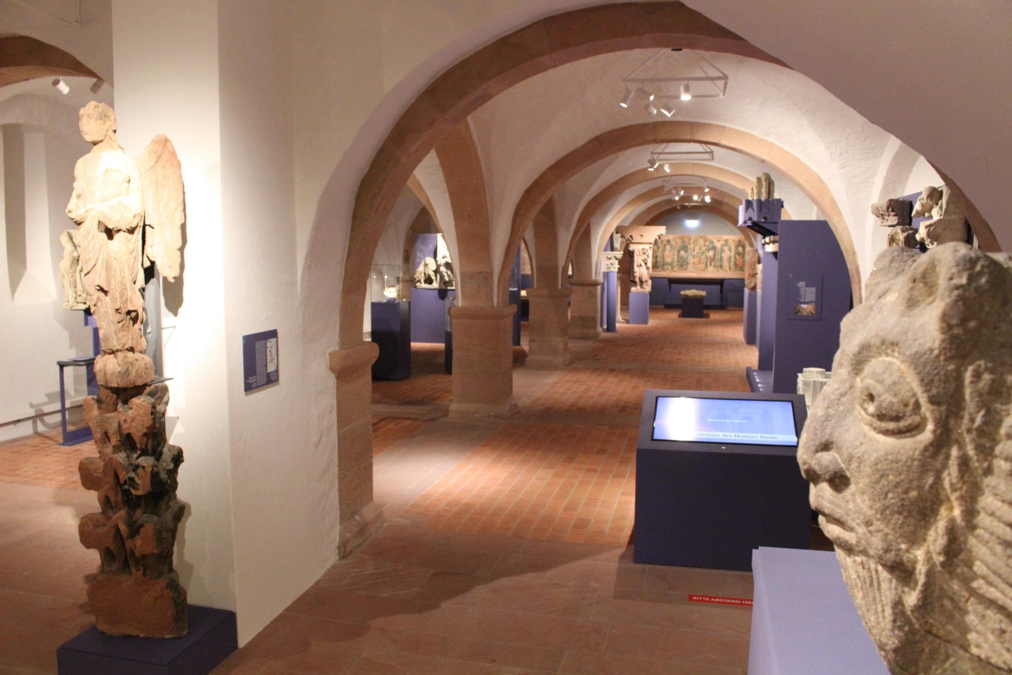 Mainz, 11. September 2020: Der Gewölbekeller des Mainzer Dom- und Diözesanmuseums ist weider geöffnet.