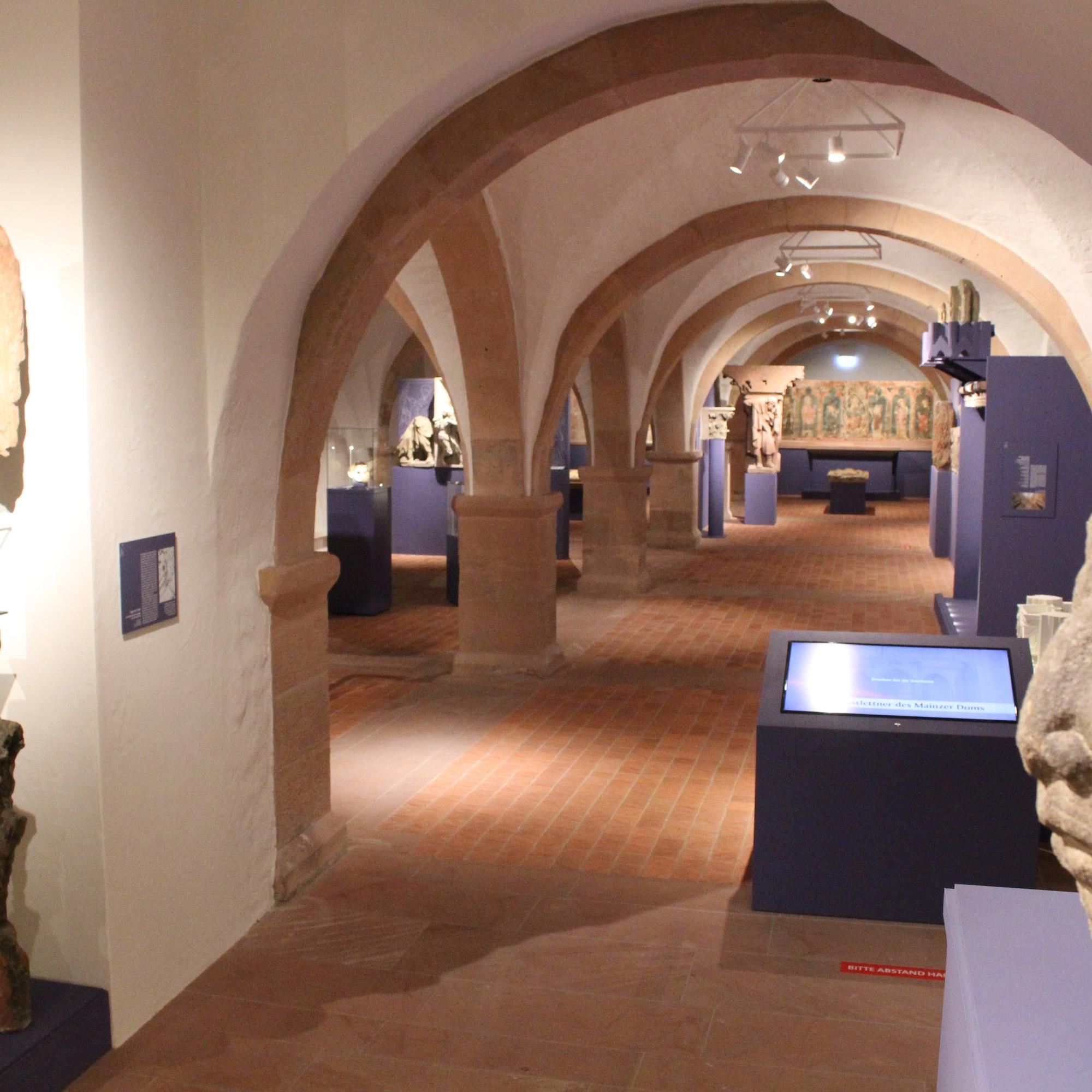 Mainz, 11. September 2020: Der Gewölbekeller des Mainzer Dom- und Diözesanmuseums ist weider geöffnet.