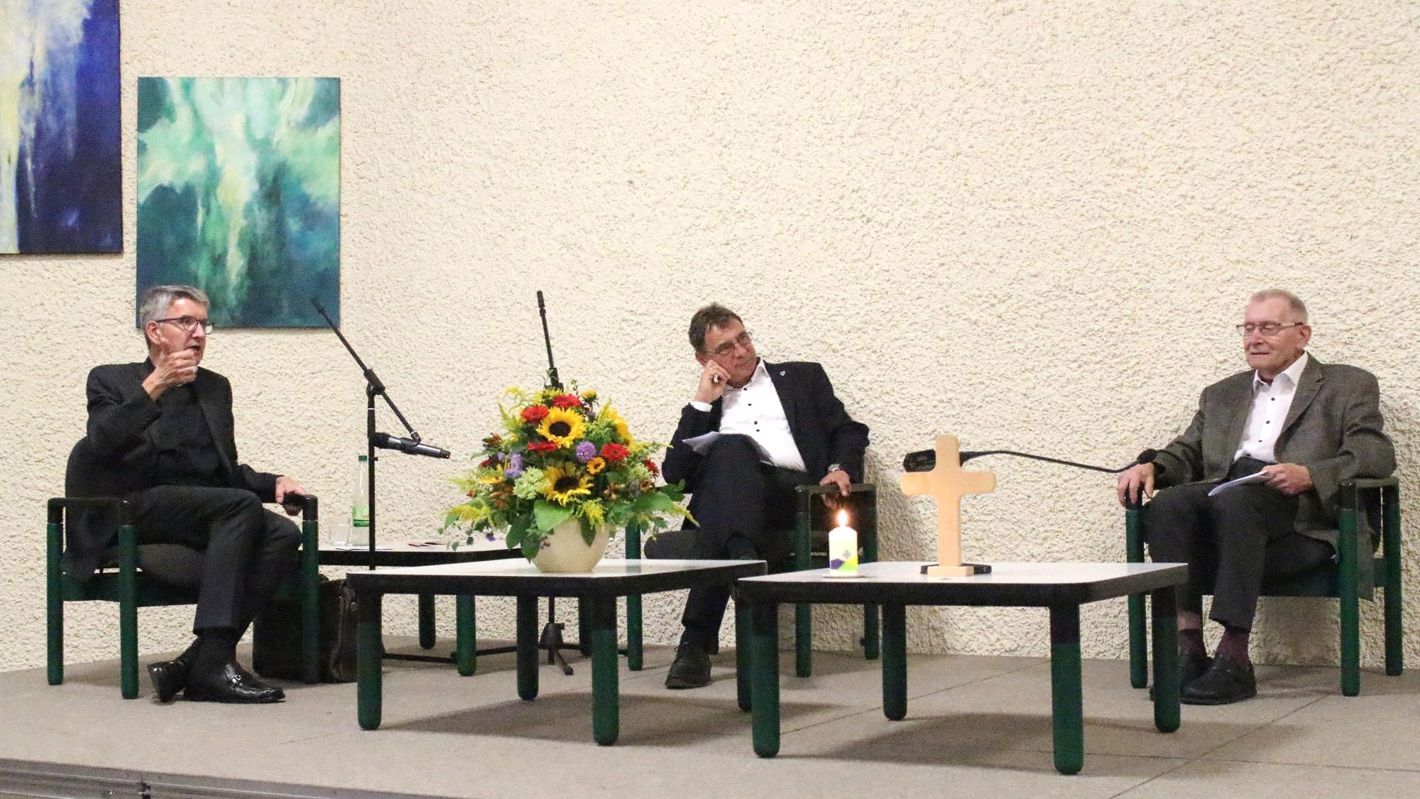 Darmstadt, 7. September 2021: Ökumenisches Teamgespräch zum Jubiläum 