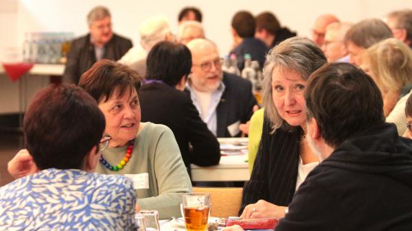 Mainz, 15. März 2025: Intensiver Austausch bei der Frühjahrsversammlung des Rates der Katholikinnen und Katholiken im Bistum Mainz.