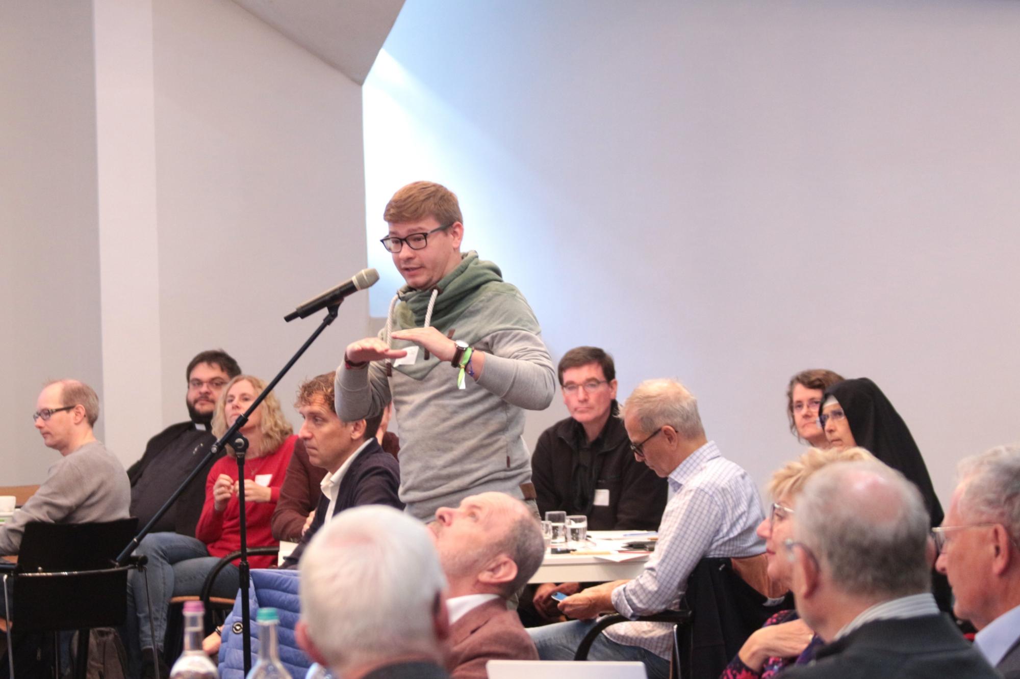 Mainz, 13. September 2025: Die Diözesanversammlung als Ort von Austausch und Diskussion im Bistum Mainz.