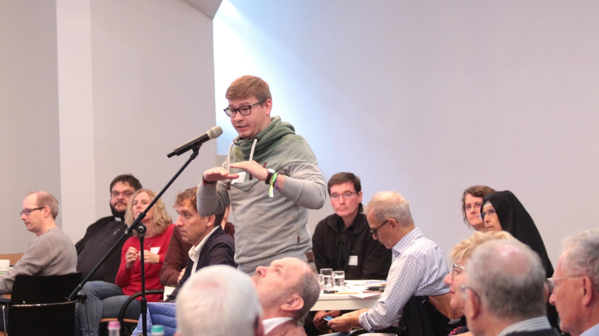 Mainz, 13. September 2025: Die Diözesanversammlung als Ort von Austausch und Diskussion im Bistum Mainz.