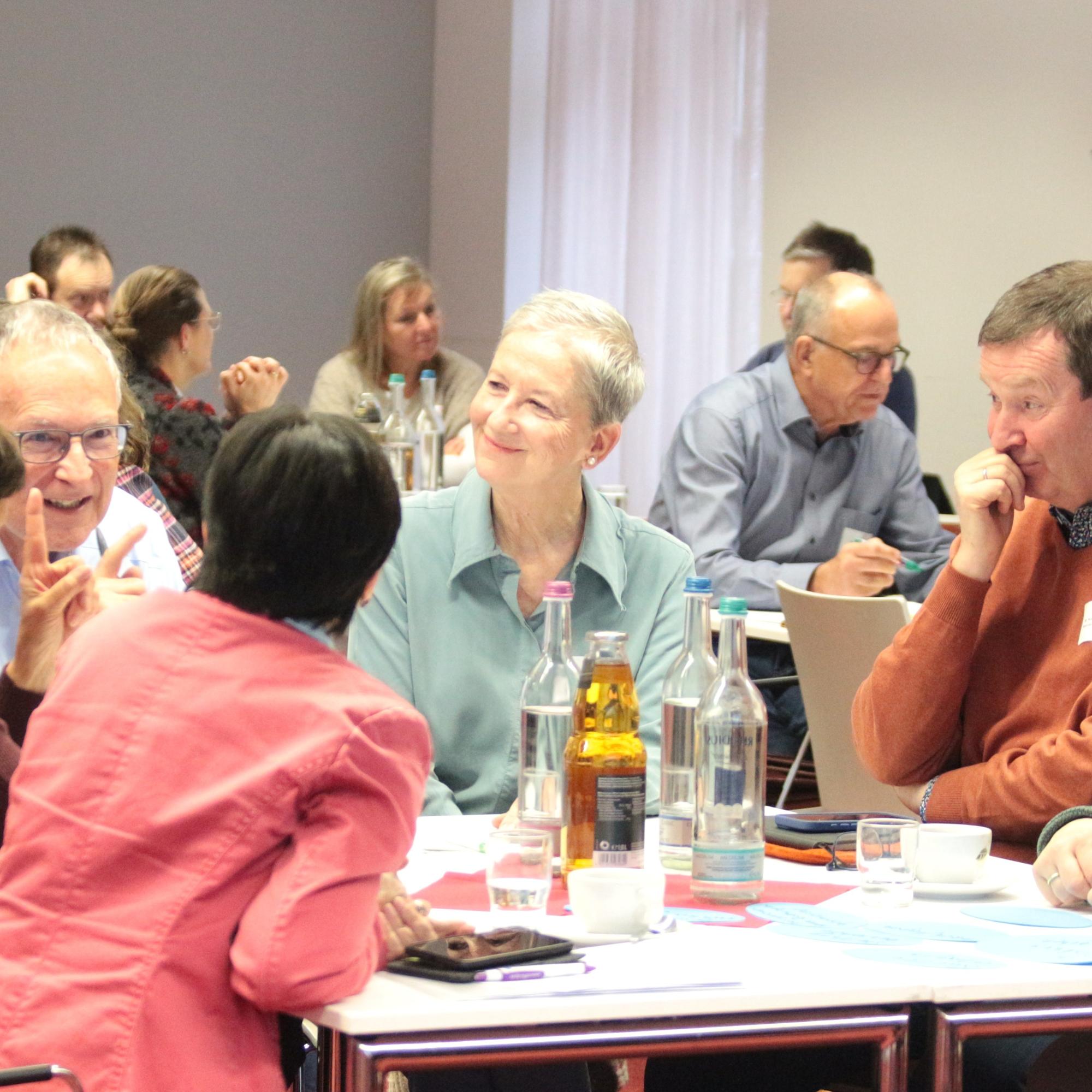 Mainz, 8. November 2025: Reger Austausch zum Thema 