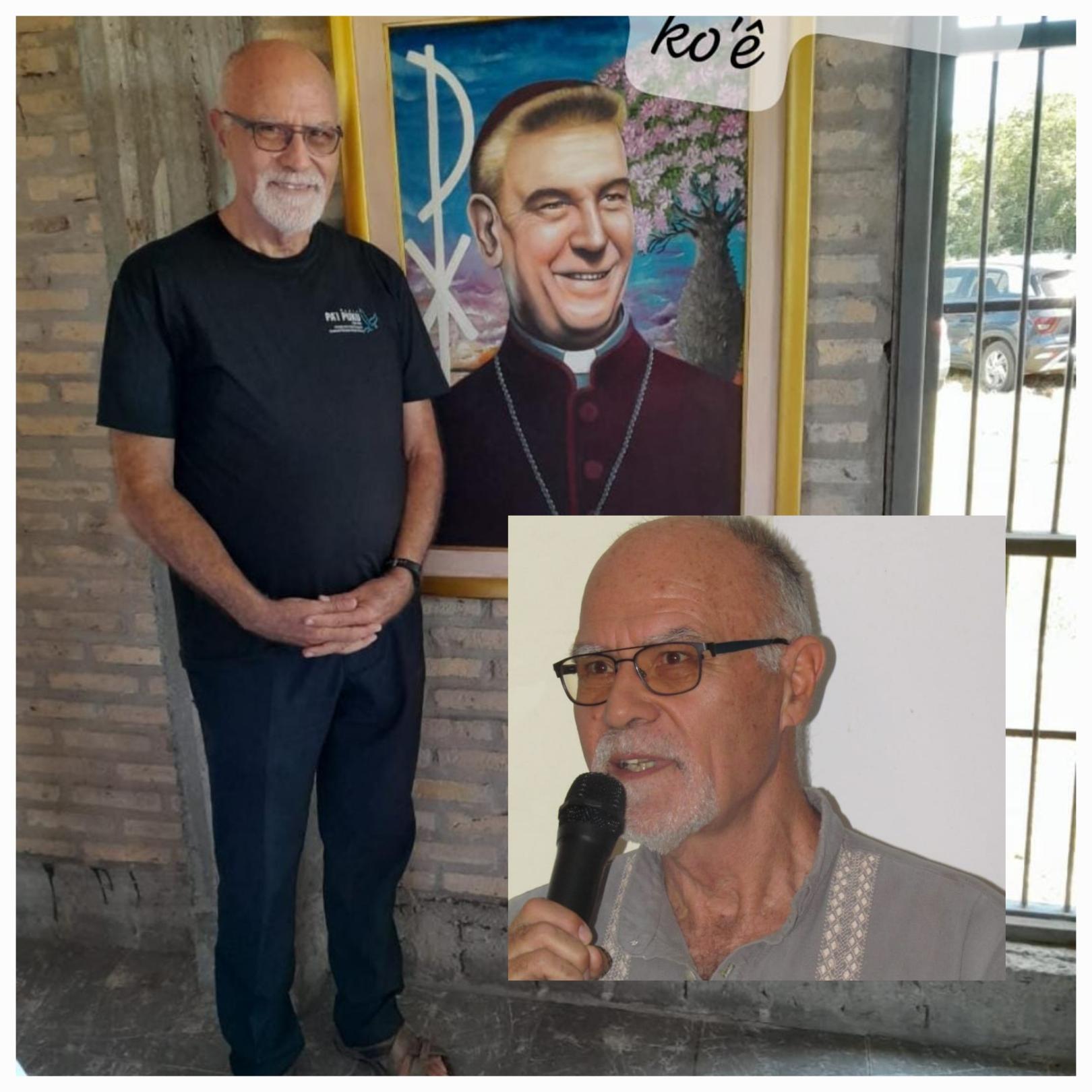 Pater Miguel Fritz OMI, hier im August 2024 bei einem Besuch in Gedern, seiner Heimatgemeinde (c) pumuckl