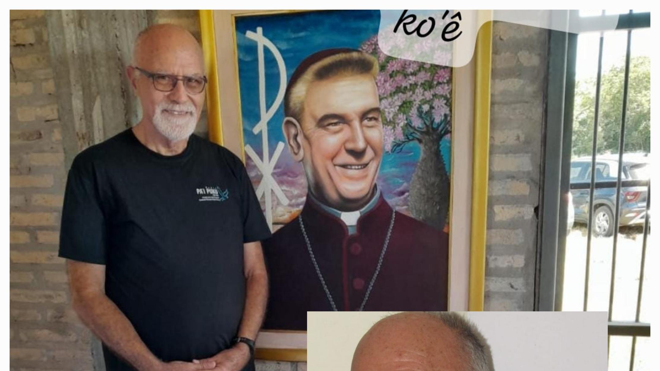 Pater Miguel Fritz OMI, hier im August 2024 bei einem Besuch in Gedern, seiner Heimatgemeinde