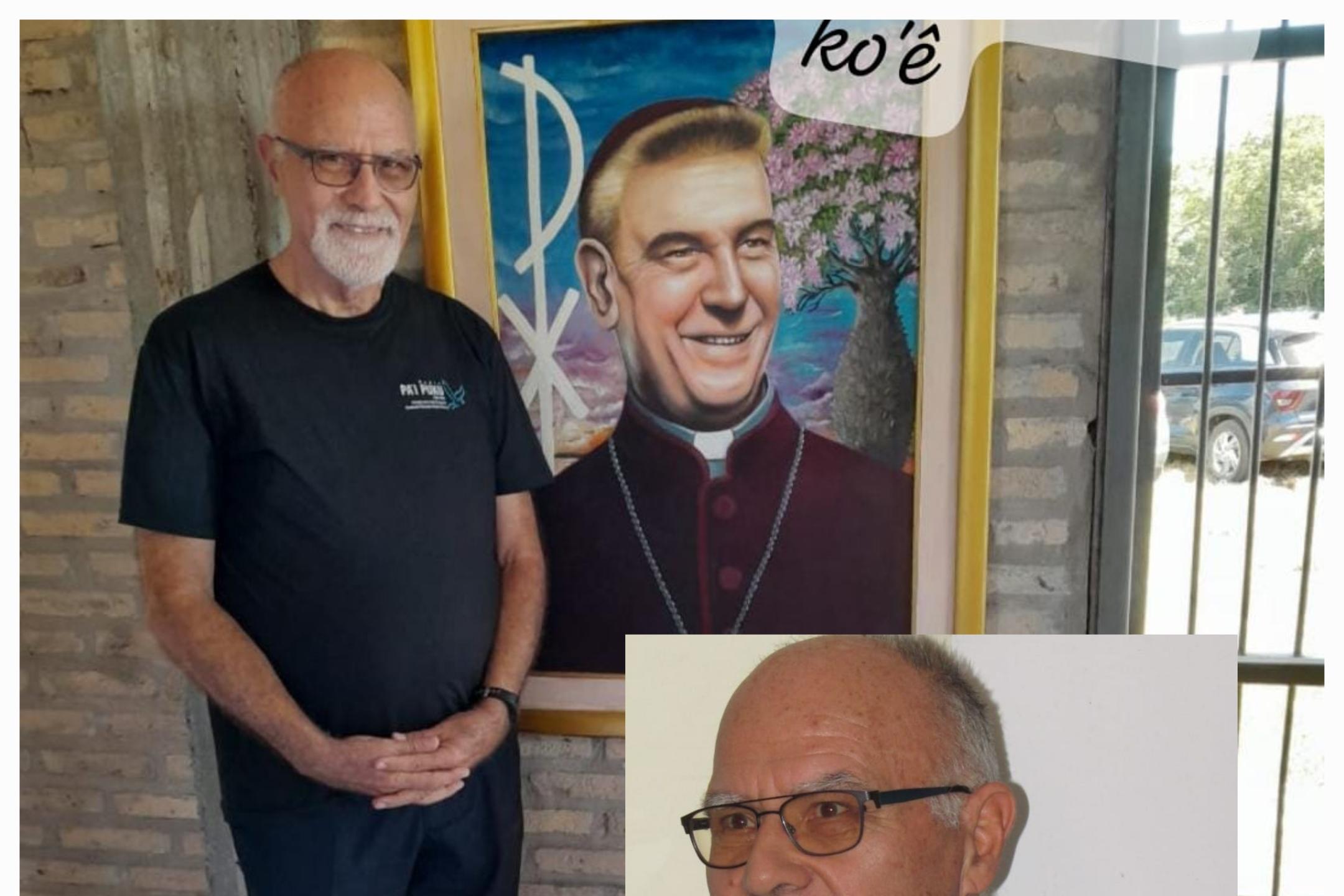 Pater Miguel Fritz OMI, hier im August 2024 bei einem Besuch in Gedern, seiner Heimatgemeinde