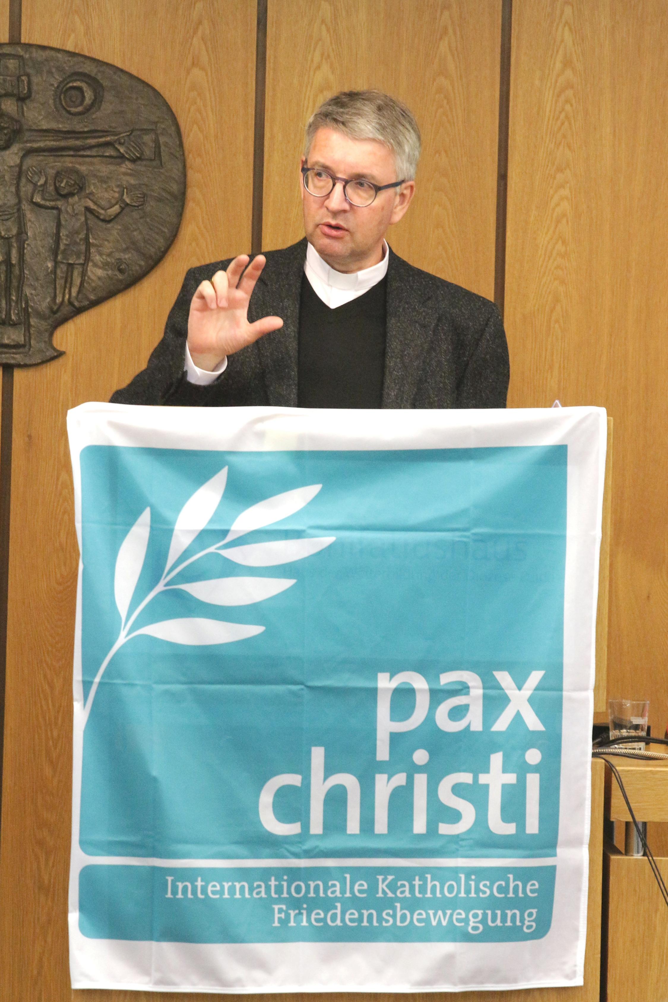 Fulda, 26. Oktober 2019: Der Mainzer Bischof Peter Kohlgraf ist neuer Präsident der deutschen Sektion der katholischen Friedensbewegung pax christi.