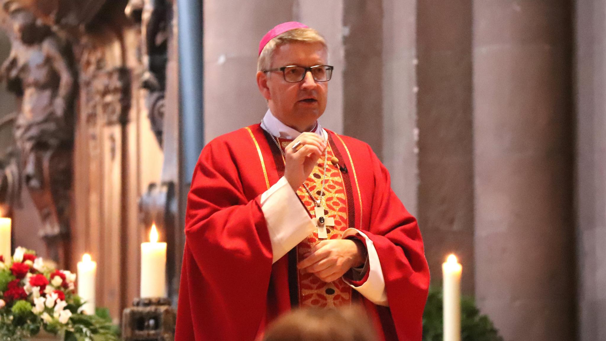 Mainz, 9.6.2019: Der Gottesdienst zu Pfingsten sei der 'Geistliche Startschuss' für den Pastoralen Weg im Bistum Mainz, sagte Bischof Peter Kohlgraf.