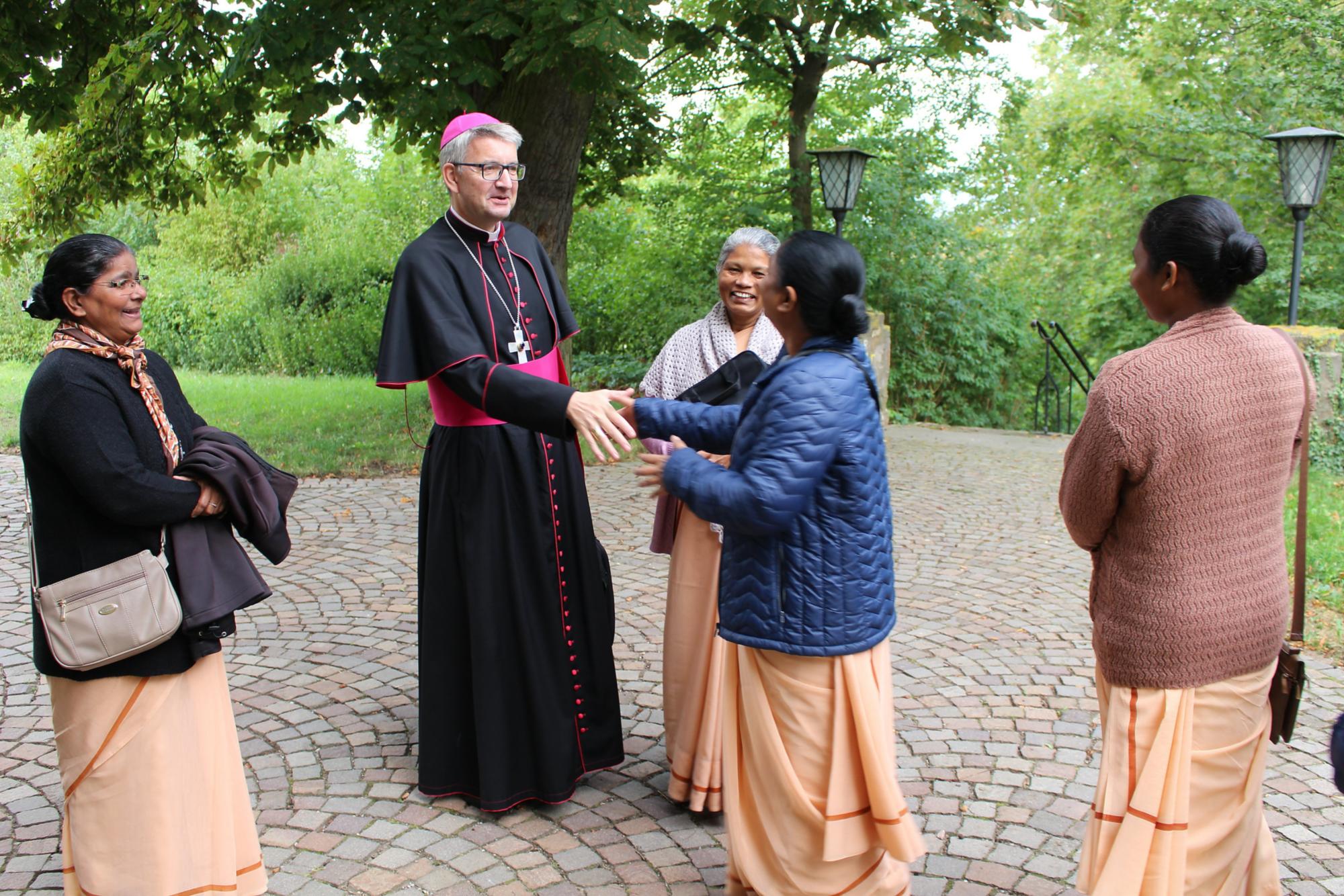 Ockenheim, 16. September 2019: Begegnung von Ordensschwestern mit Bischof Peter Kohlgraf im Kloster Jakobsberg. (c) Bistum Mainz / Blum